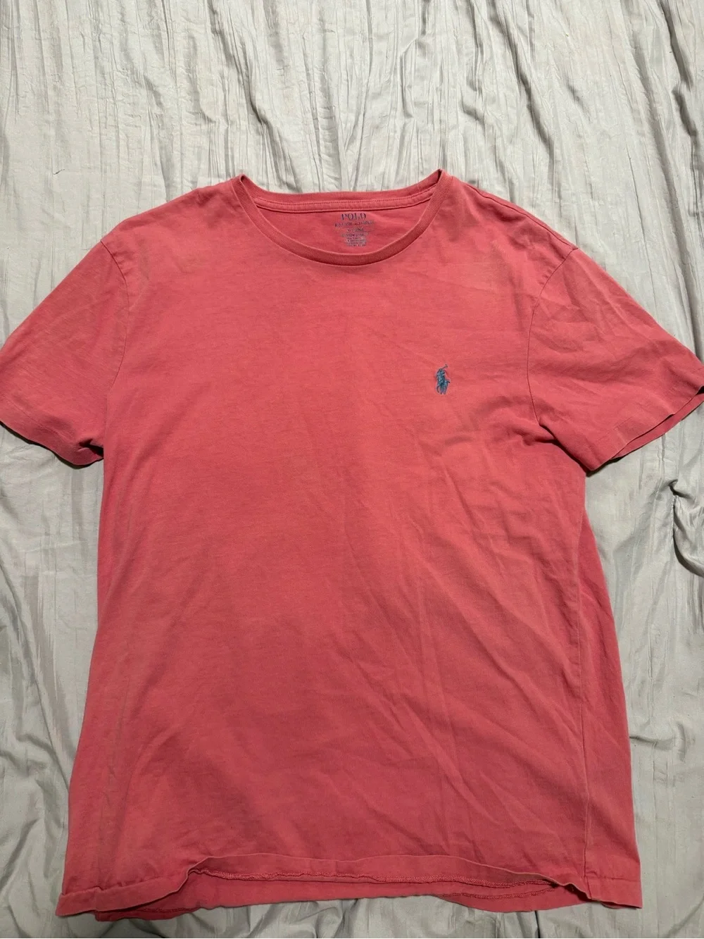 Polo by Ralph Lauren Men’s Coral Crew Neck Tee